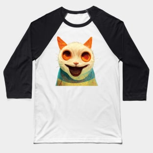 Polite Kitty Baseball T-Shirt